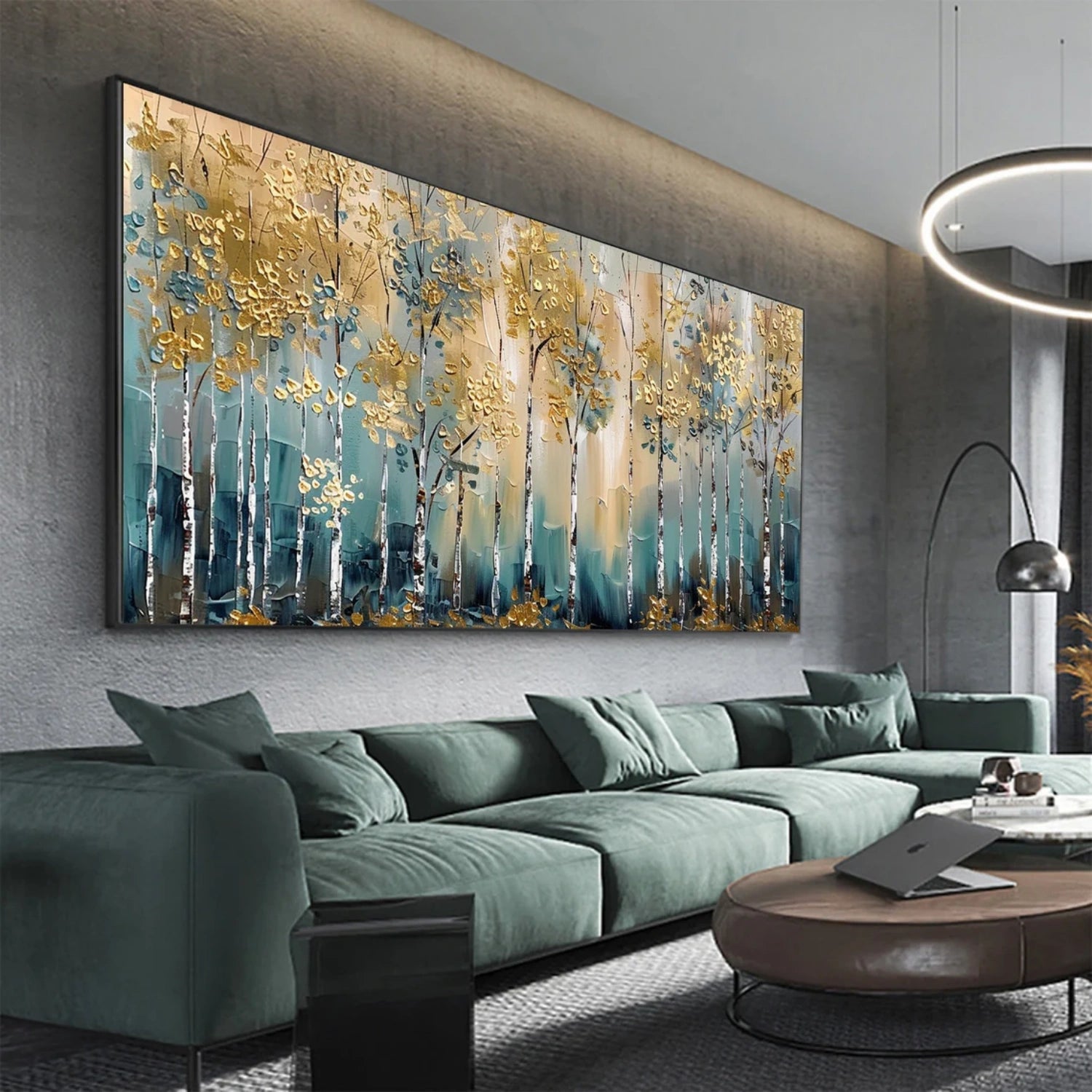 Tree Abstract Textured Wall Art #TP043