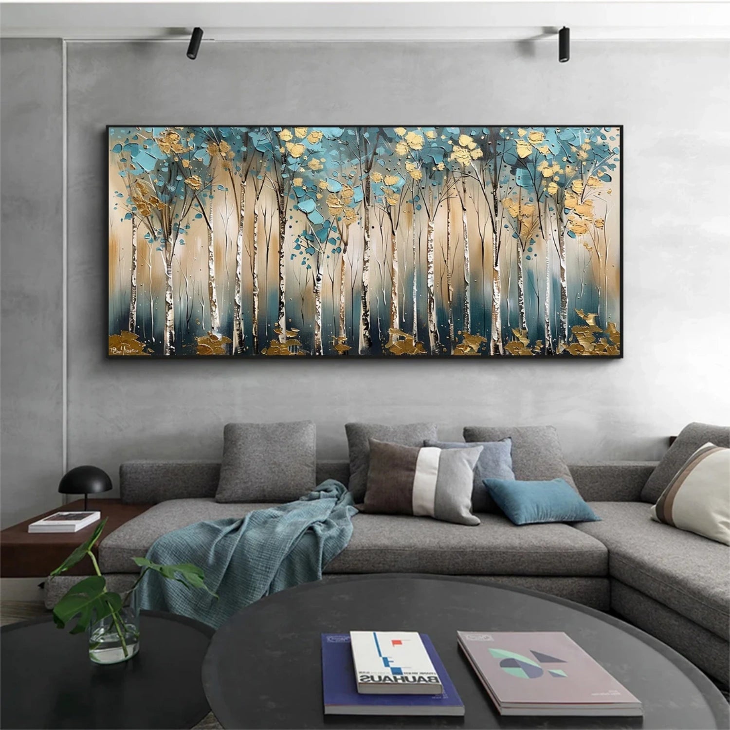 Tree Abstract Textured Wall Art #TP044