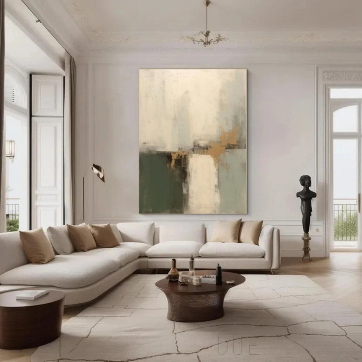 Abstract Canvas Wall Art #AP239