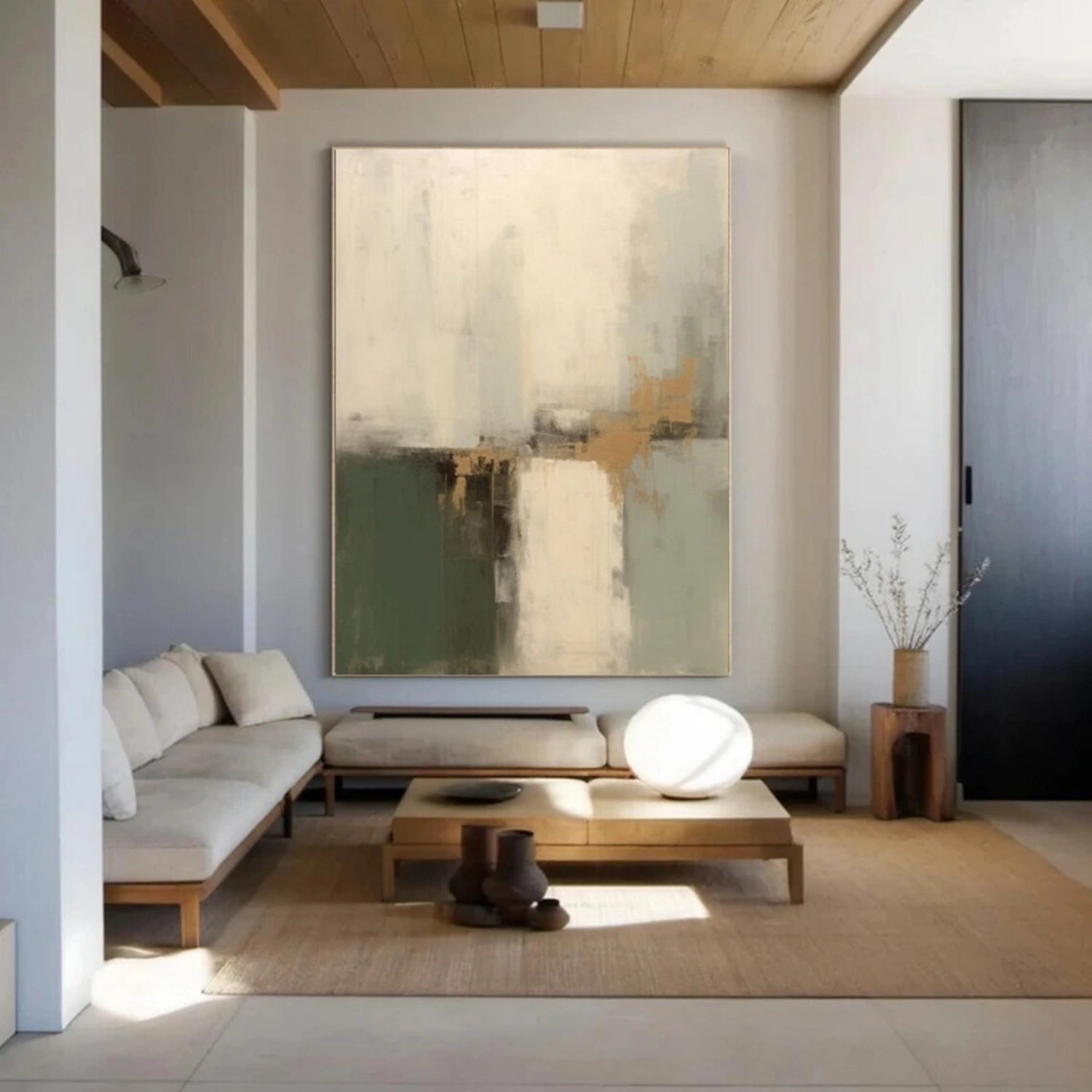 Abstract Canvas Wall Art #AP239