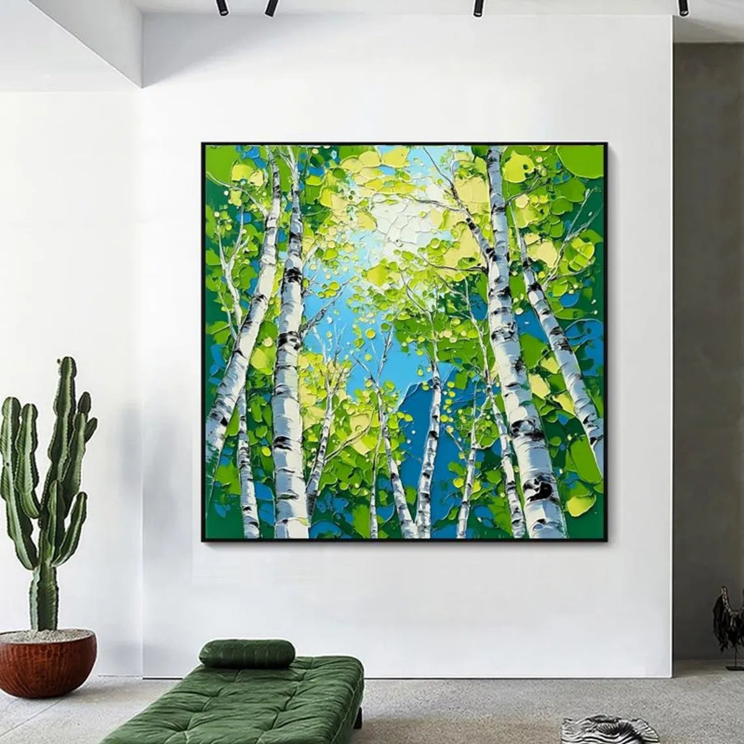 Tree Abstract Textured Wall Art #TP037