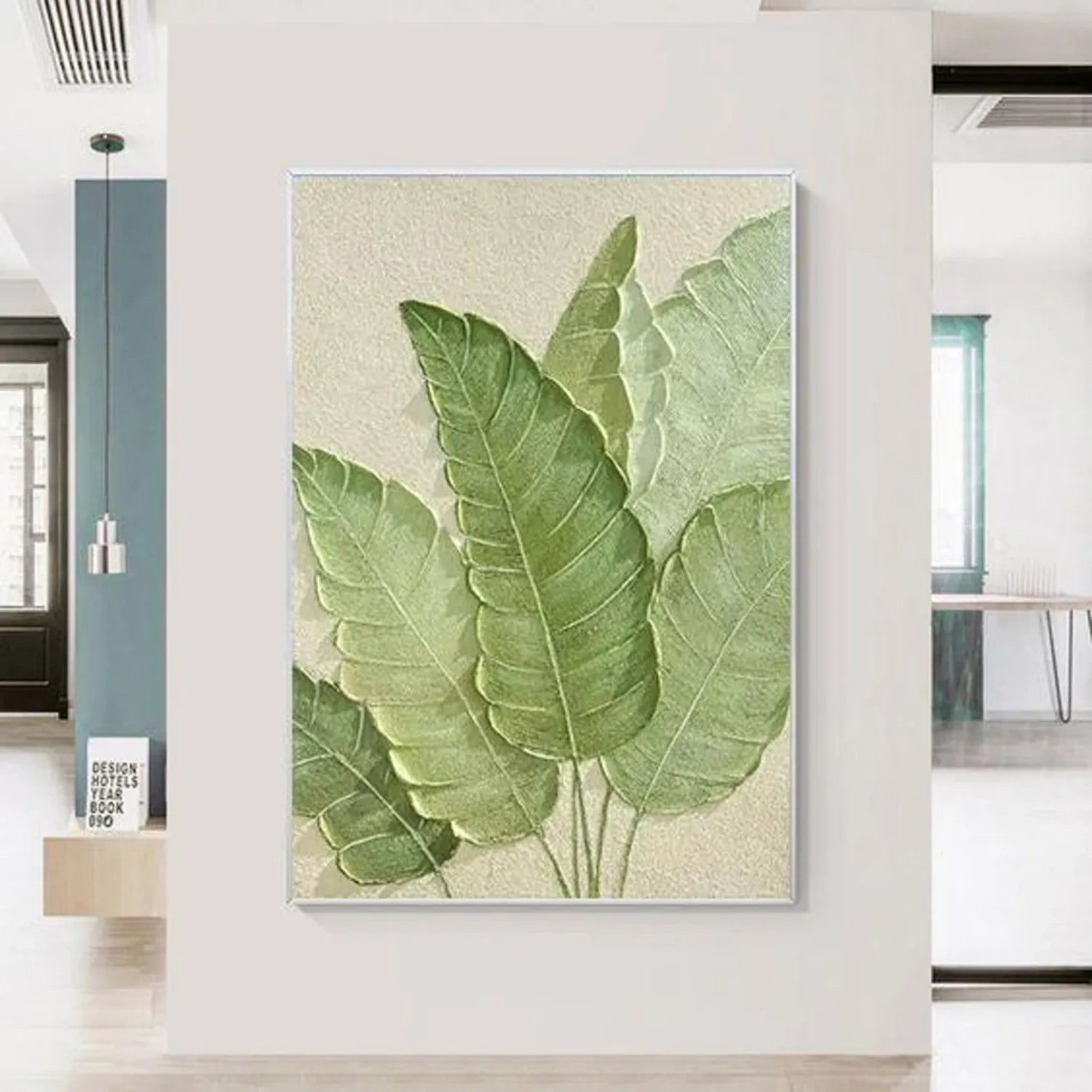 Flower Texture Painting Canvas #FP091