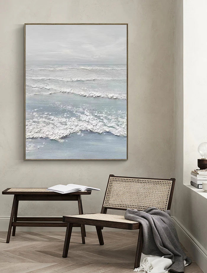 Ocean Textured Painting Canvas #OP003