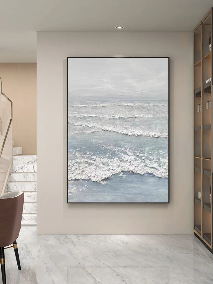 Ocean Textured Painting Canvas #OP003