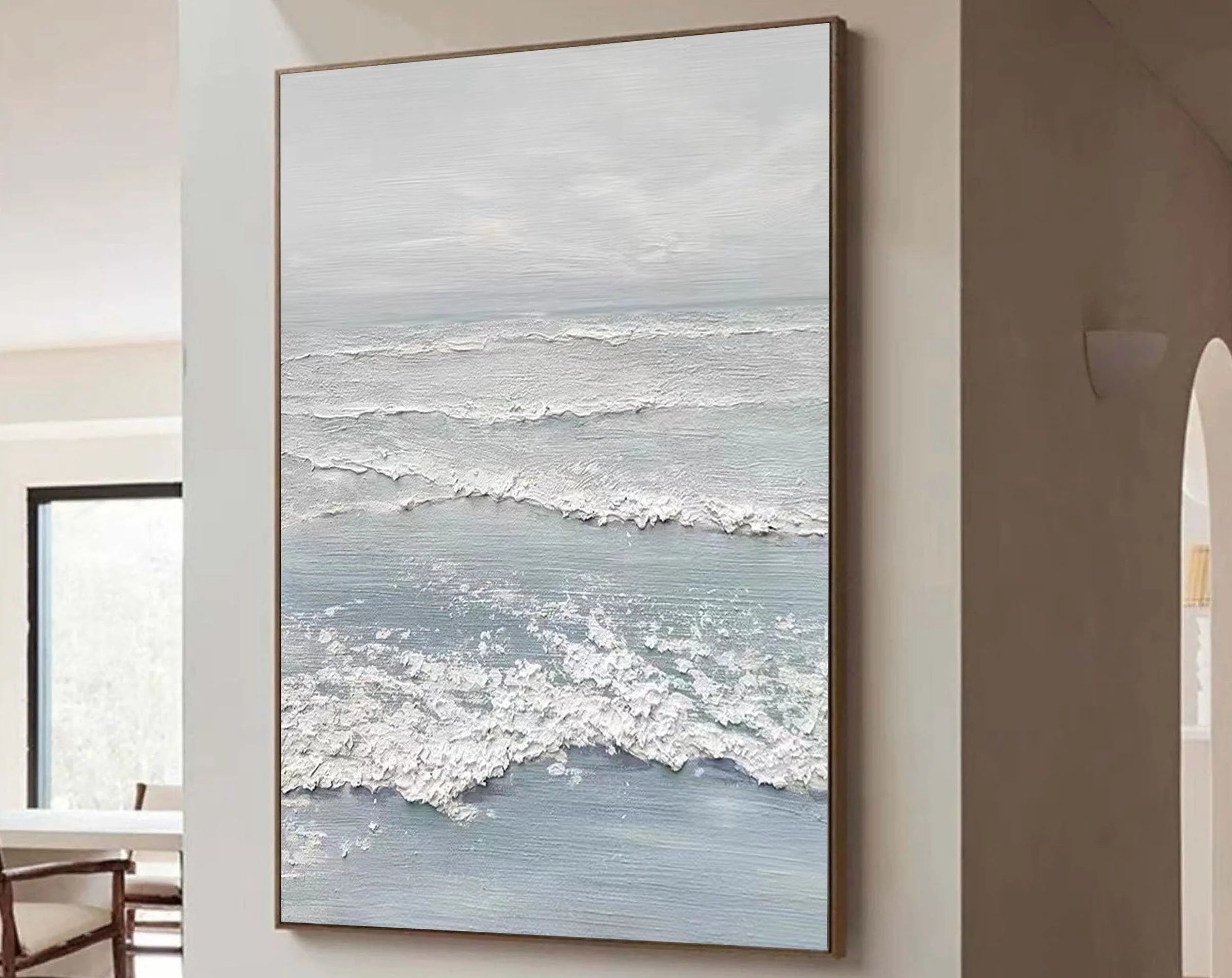 Ocean Textured Painting Canvas #OP003