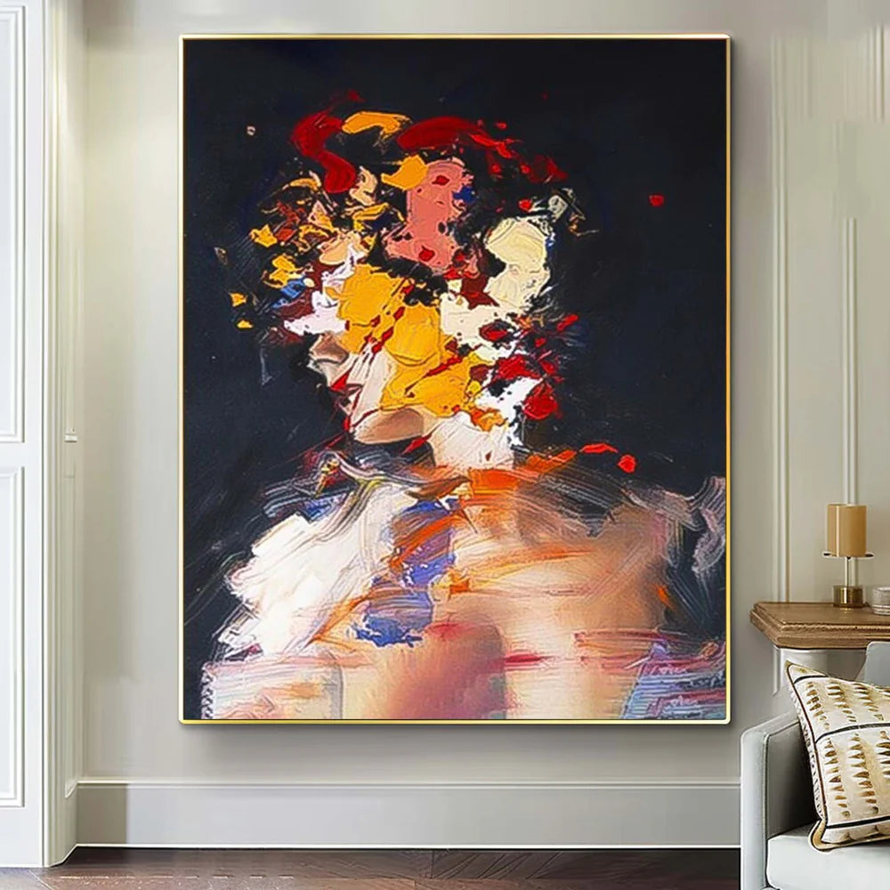 Abstract People Canvas Art #AE005